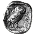 Attika/Athen Tetrachdrachme um 440