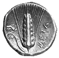 Griechen, Lukanien/Metapont Nomos 4. Jh. v. Chr. 