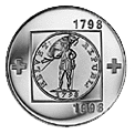 Eidgenossenschaft, 100 Franken 1998/Jubiläum Helvetische Republik